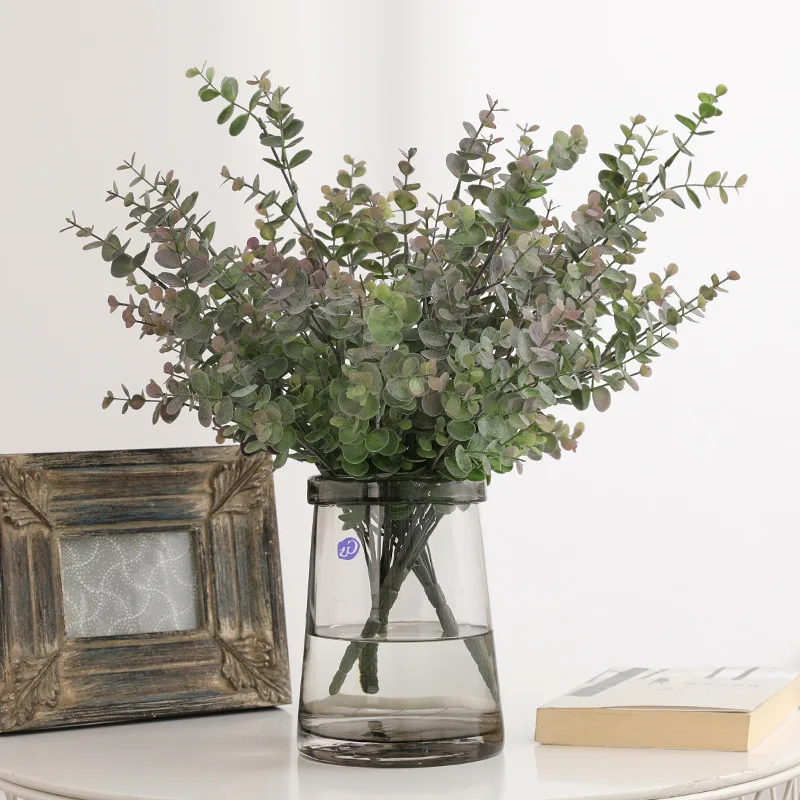 Искусственный пластиковый букет эвкалипта искусственное растение Цветочная