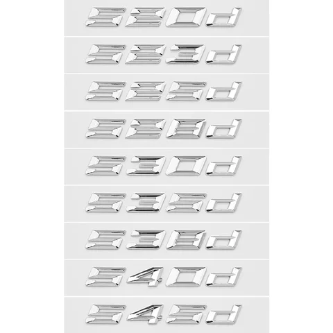 Для BMW 5 серии E39 E60 E61 F10 F11 G30 520d 523d 525i 528i 530i 535i 540i Автомобильный Стайлинг Багажник Буква Эмблема Задняя Крышка Логотип Черный