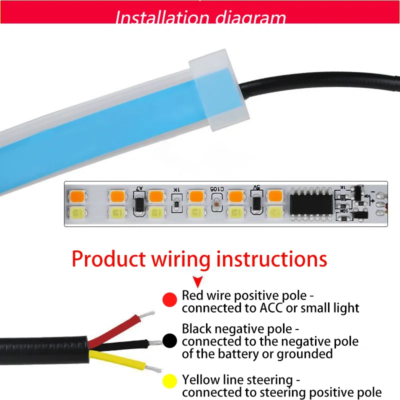 Гибкие водонепроницаемые поворотники для JEEP wrangler jk cherokee xj дневные ходовые огни 2