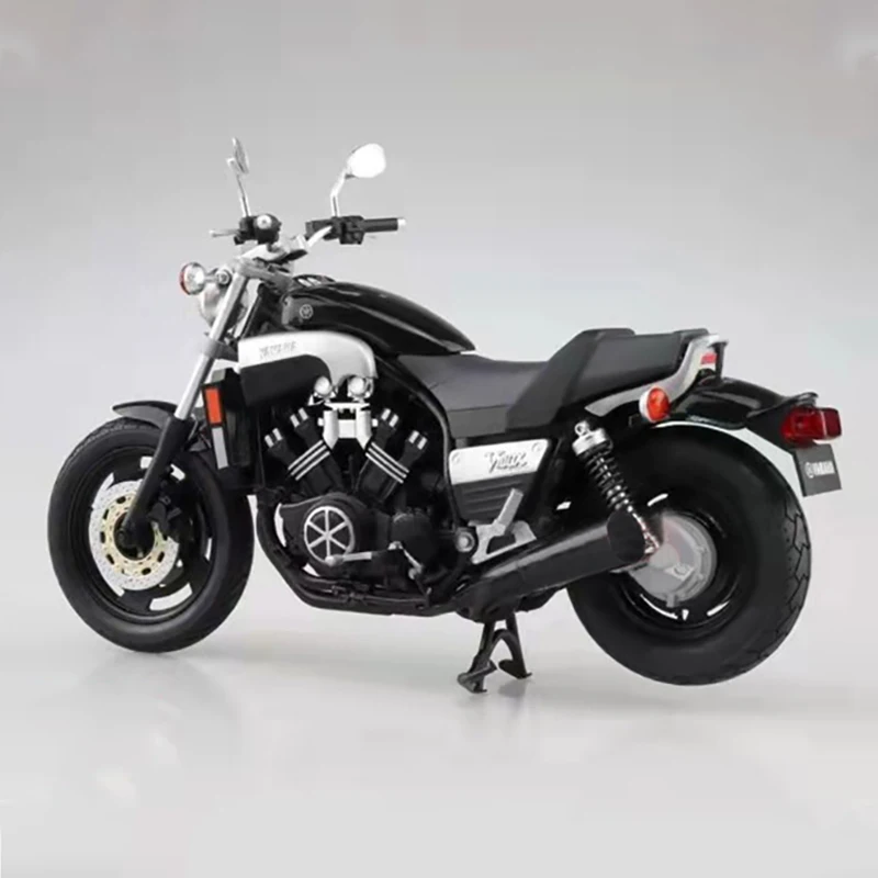 Фото Оригинальная Коллекционная модель автомобиля 1:12 Qingdao club YAMAHA Yamaha Vmax локомотив big devil модель мотоцикла №2