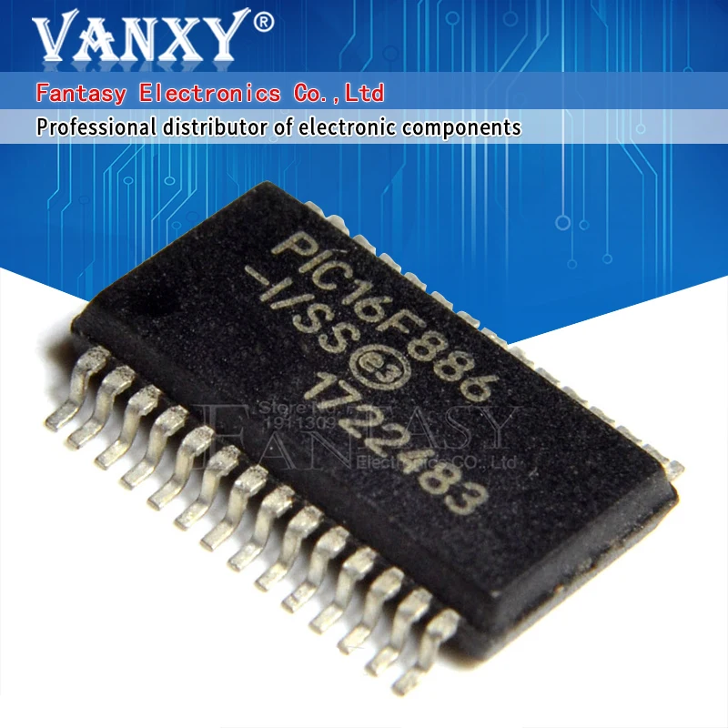 1 шт. Φ/SS PIC16F886 PIC16F886-I/SS SSOP-28/SS PIC16F870-I/SS SSOP