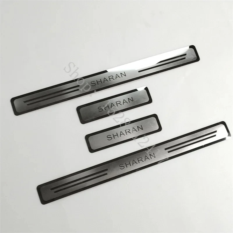 

Стайлинг автомобиля из нержавеющей стали, накладка на порог, защитная накладка, накладка на порог, педаль приветствия для Volkswagen Sharan 2012-2018