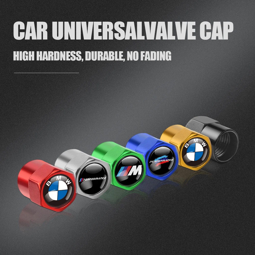 4 шт./компл. шины для колес автомобиля болтовые колпачки клапанов значки чехлы BMW M5