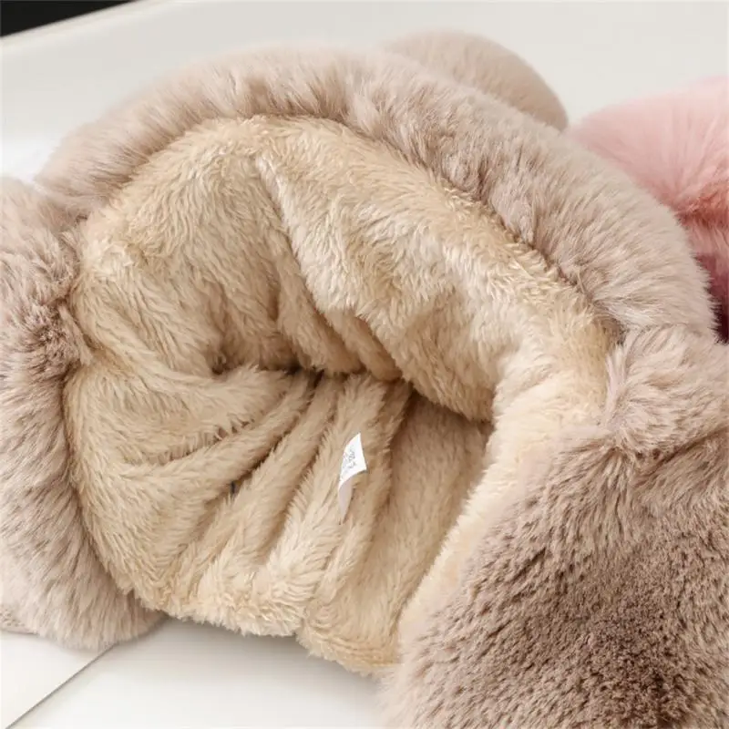 

It Can Be Used In Multiple Scenarios Made Of High-quality Materials Ski Cap Exterior Plush Design Plush Thermal Cap Hat Warm