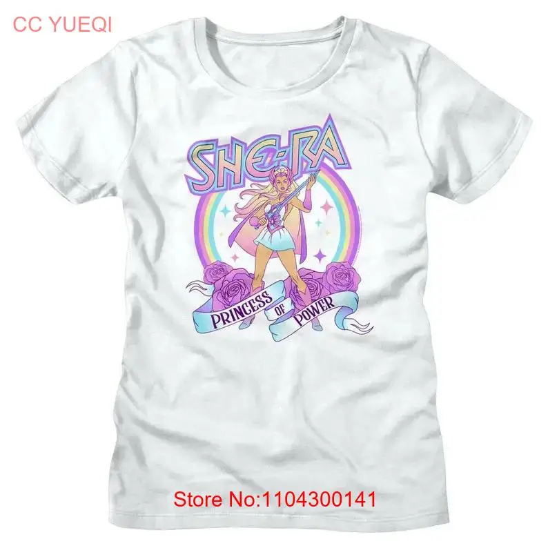 Женская футболка She Ra Princess of Power Rainbow Roses винтажная 80-е годы мастера Вселенной