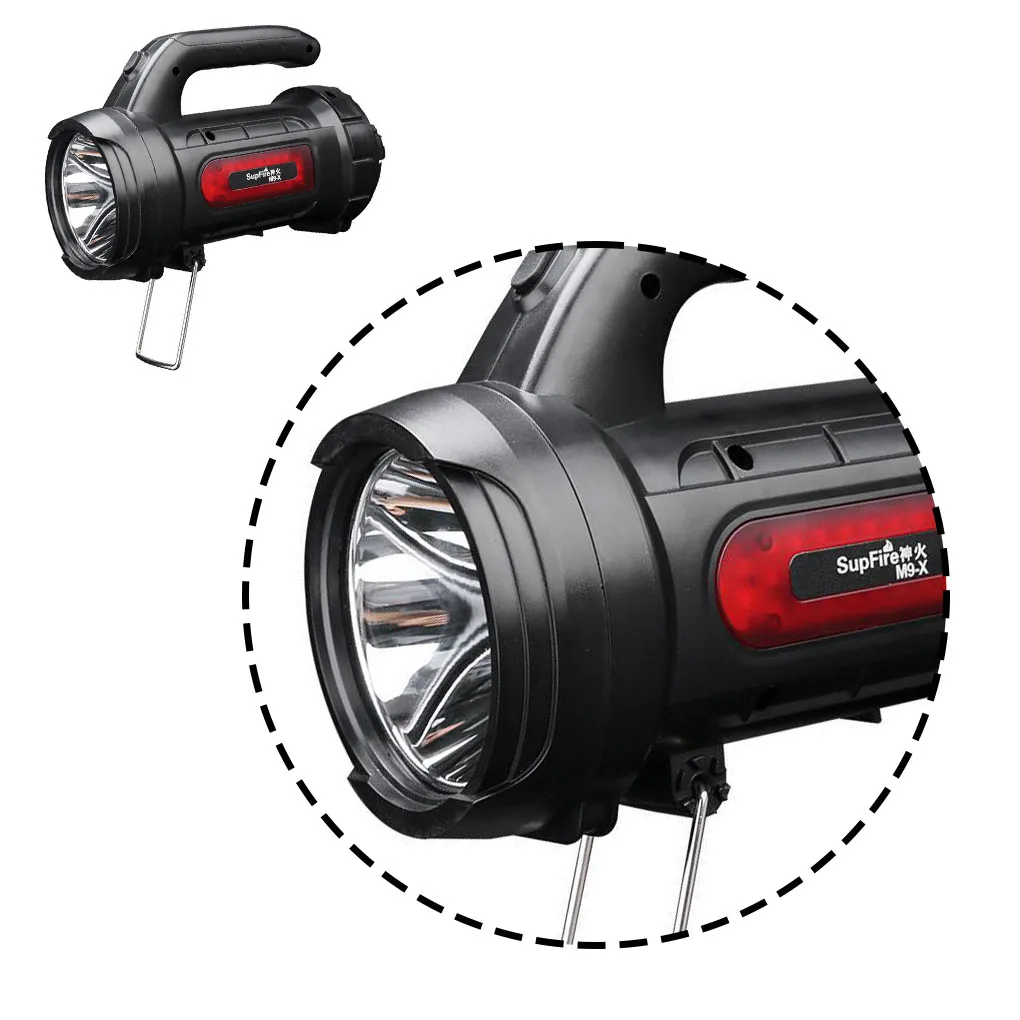 

Rechargeable Handheld Flashlight Hand Torch High Brightness Light