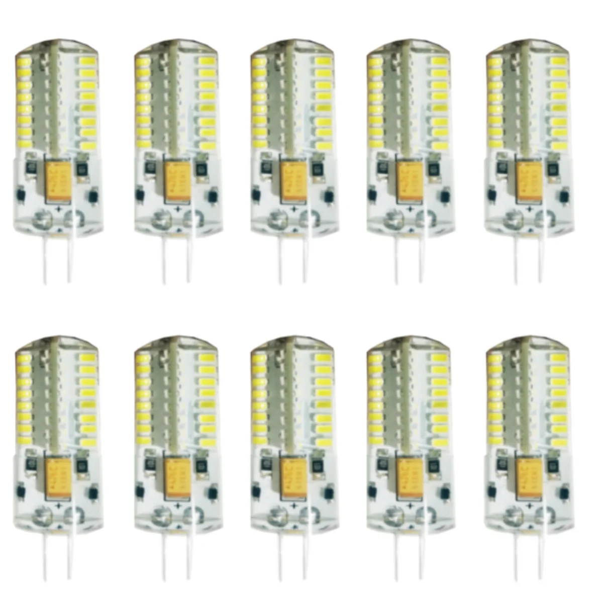 

10pcs/lot LED Lamp G 4 AC DC 12V 220V 3W 9W 12W 15W SMD 3014 24 48 64D LED Bulb Mini G4 360 Beam Angle Replace Halogen Lights