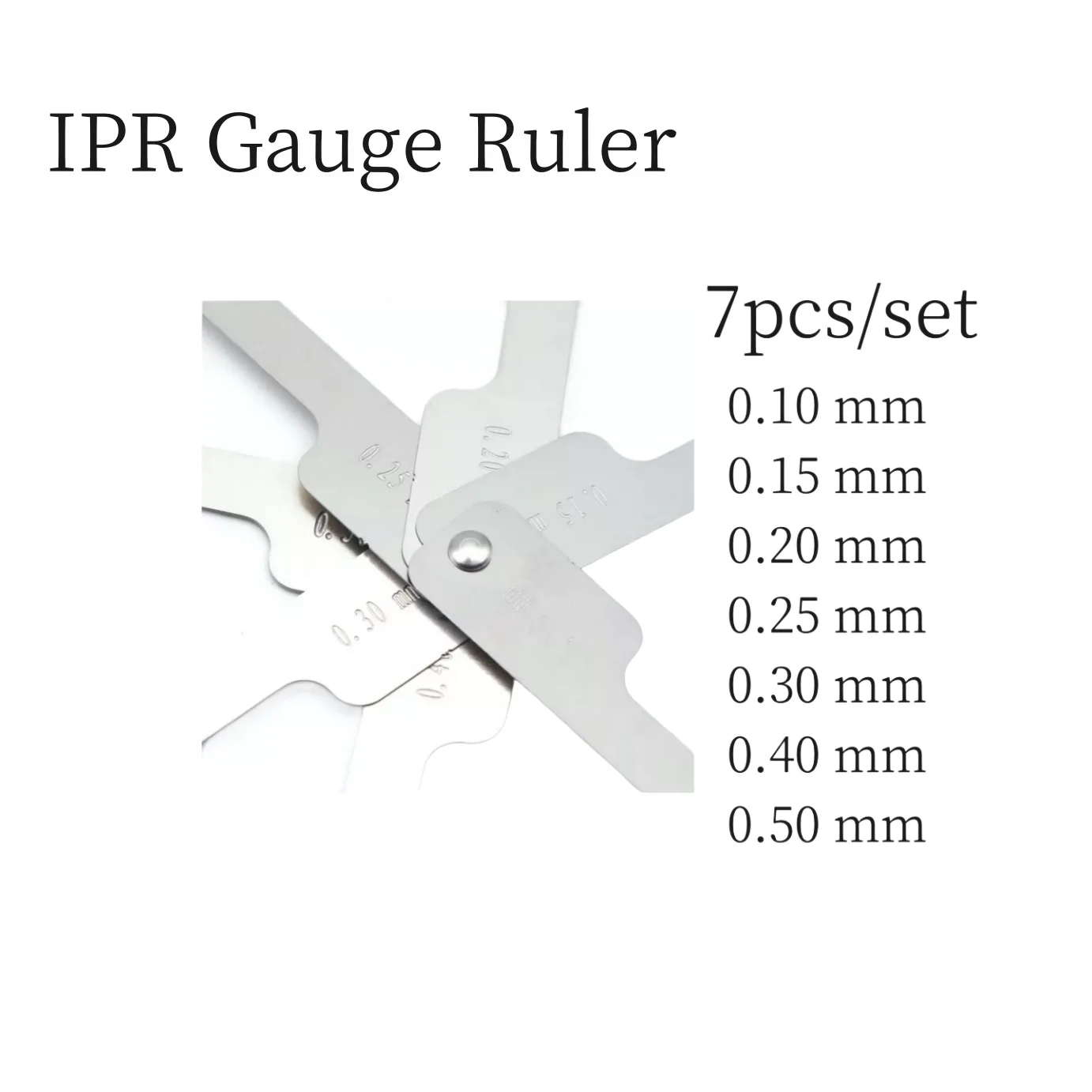 7 шт./набор Стоматологические Ортодонтические линейки для снижения