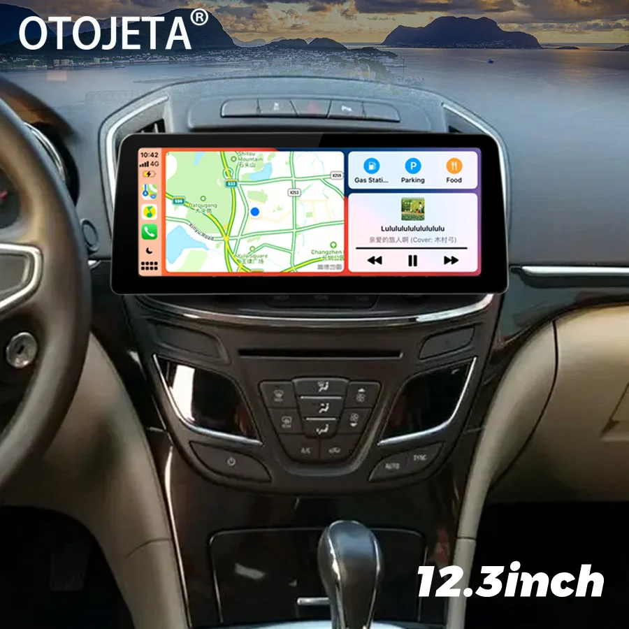 

Автомобильный видеоплеер Carplay с экраном 12,3 дюйма, радио, стерео для Opel Insignia Buick Regal 2013 2017, Android 12, GPS, мультимедиа