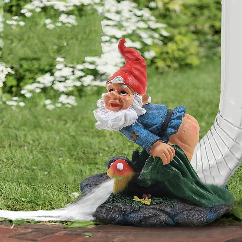 

Funny Garden Indoor Outdoor Decorations Gutter Downspout Extension Garden Outdoor Decoration décoration de jardin en