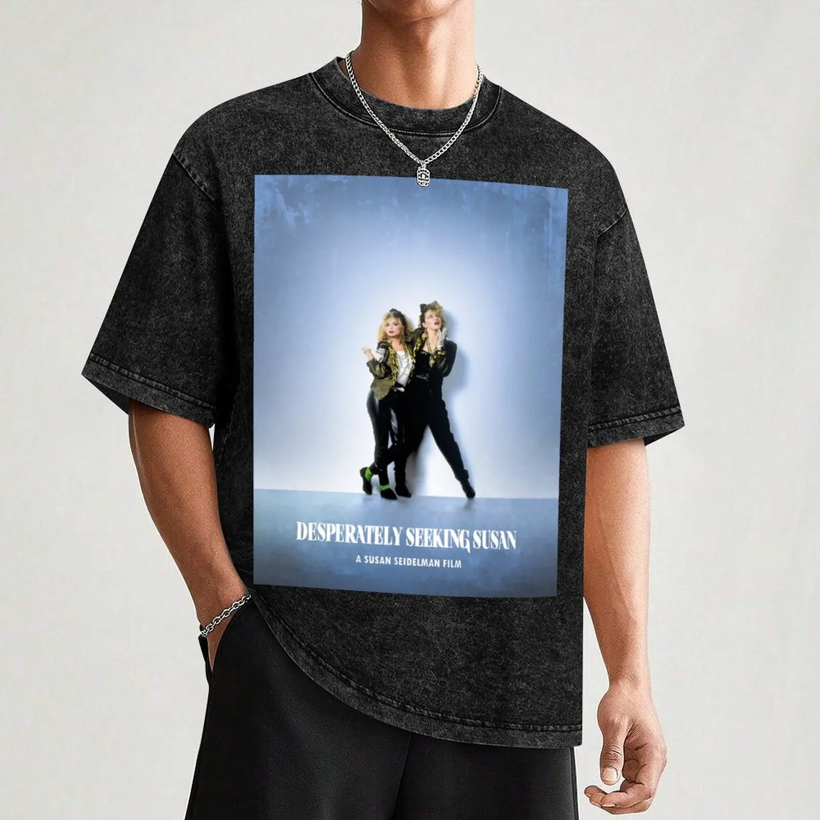 Футболка Desperately Seeking Susan забавные футболки с мемми летняя одежда компрессионная