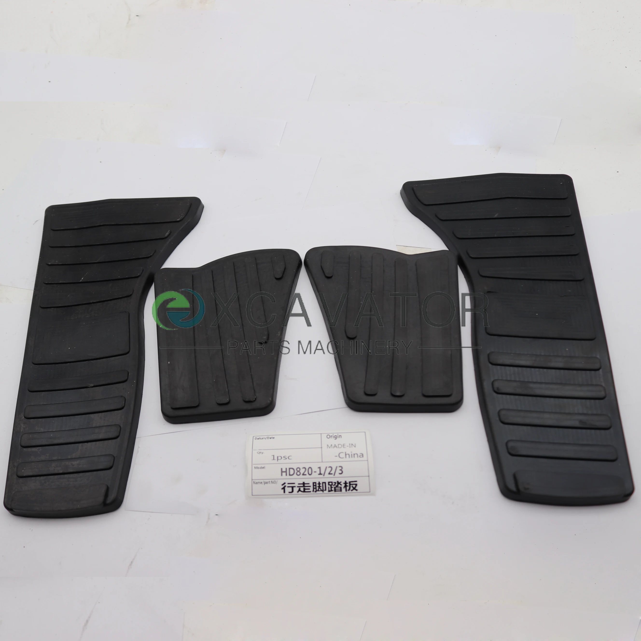 Для Kato HD820-1 2 3 износостойкая гумовая накладка на педаль ногу аксессуары для