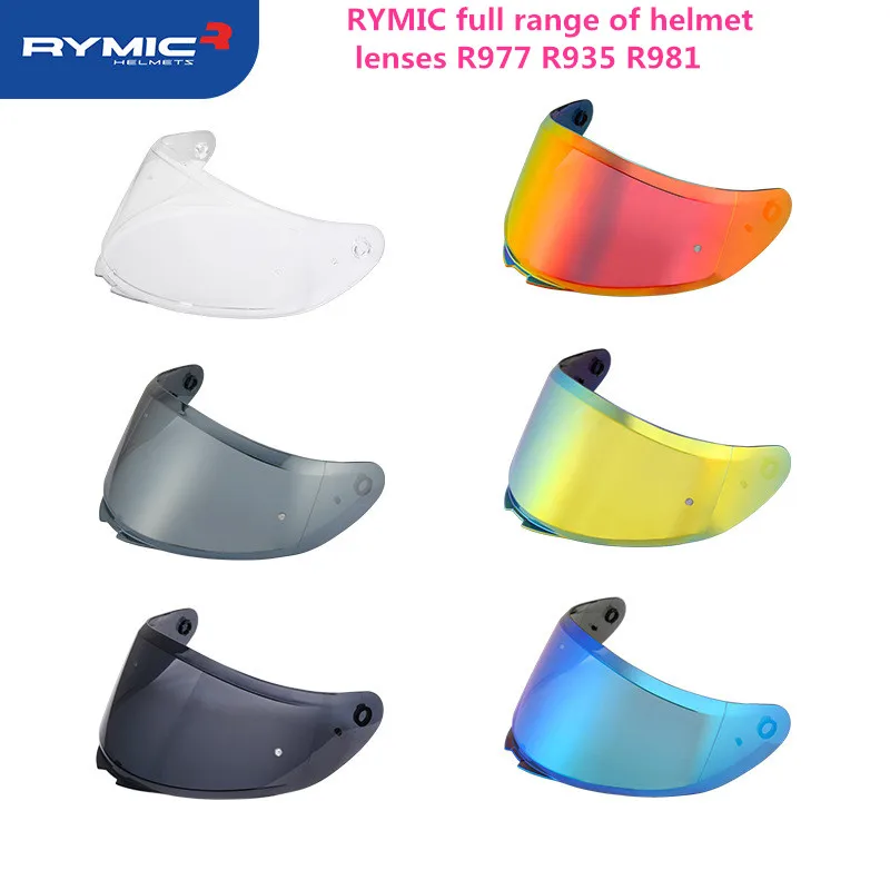 

RYMIC Motorcycle Goggles Full Range of Helmet Lenses R977 R935 R981 Helmet Lenses Helmet Accessories Visor Face Visors