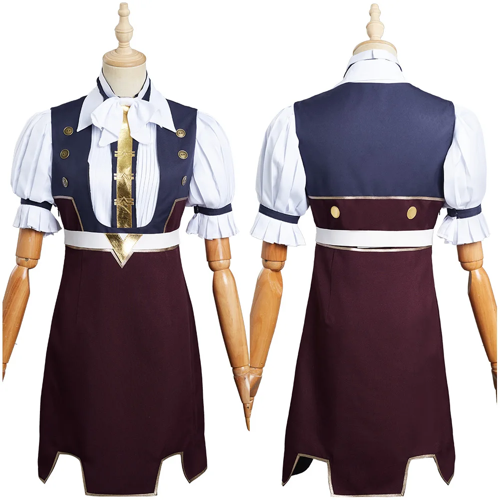 

Game Arcane LOL Caitlyn Cosplay Costume Outfits Dress Halloween Carnival Suit For Adult Women