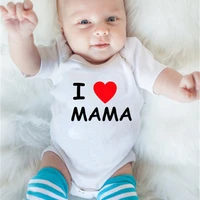 romper i love mama baby romper baby girl clothes i love papa new born baby clothes print kids clothing summer m