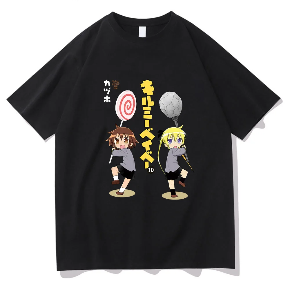 

Kill Me Baby Agiri Goshiki Yasuna Oribe Tshirts WOMEN 100% Cotton T-shirts Manga/Comic T Shirts Kawaii/Cute Regular Korean Style