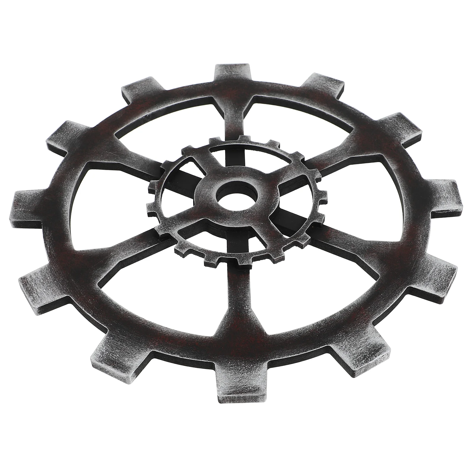 

1pc Wooden Creative Vintage Gear Gear Hanging Wall Hanging Wall Gear Decor