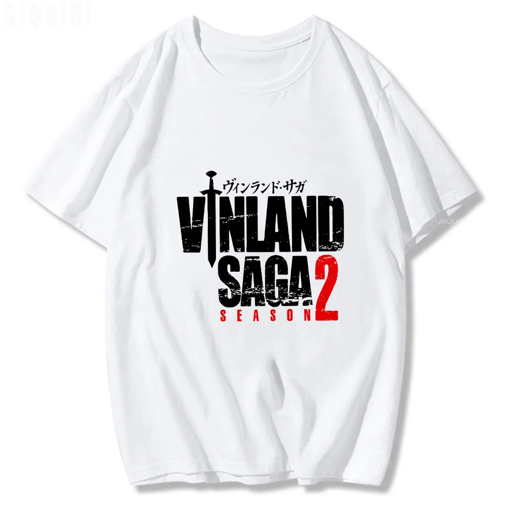 

Anime Vinland Saga S2 T Shirt Women/Men Harajuku Graphic Kawaii Print Tshirt Manga Cotton Men's T Shirt Crazy Cute Tshirt Gift