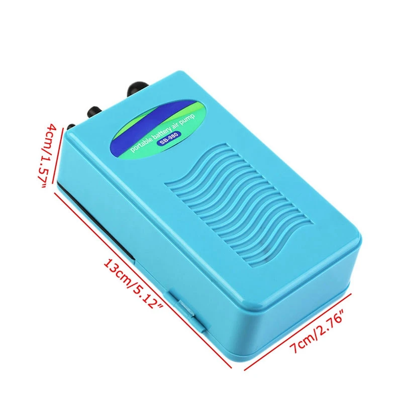 Портативный водонепроницаемый аквариумный воздушный насос кислородный с мягкой