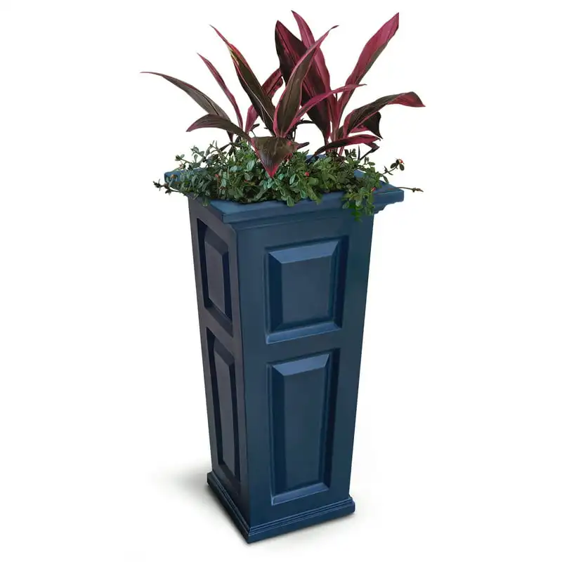 

Tall Planter - Neptune Blue