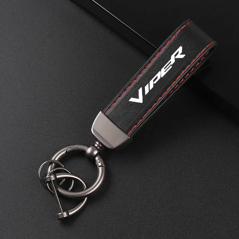 

Кожаный брелок с подвеской в виде автомобиля для DODGE VIPER