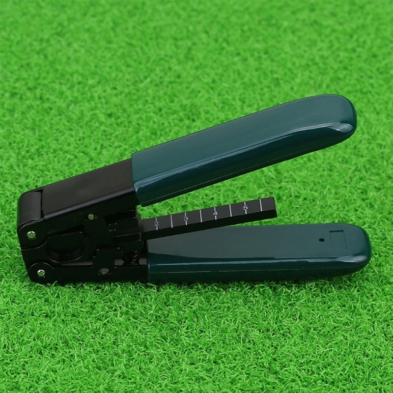 Practical FTTH-Fiber Cold Connection Tool Scissors Guide Rail Cold Splicing Hot Melt Tool Fiber Cleaver Wire Stripper 4x