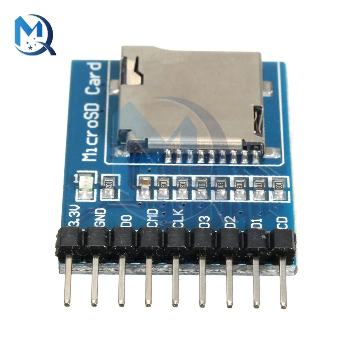 9-контактная Плата расширения памяти Mini Micro SD TF устройство считывания карт с