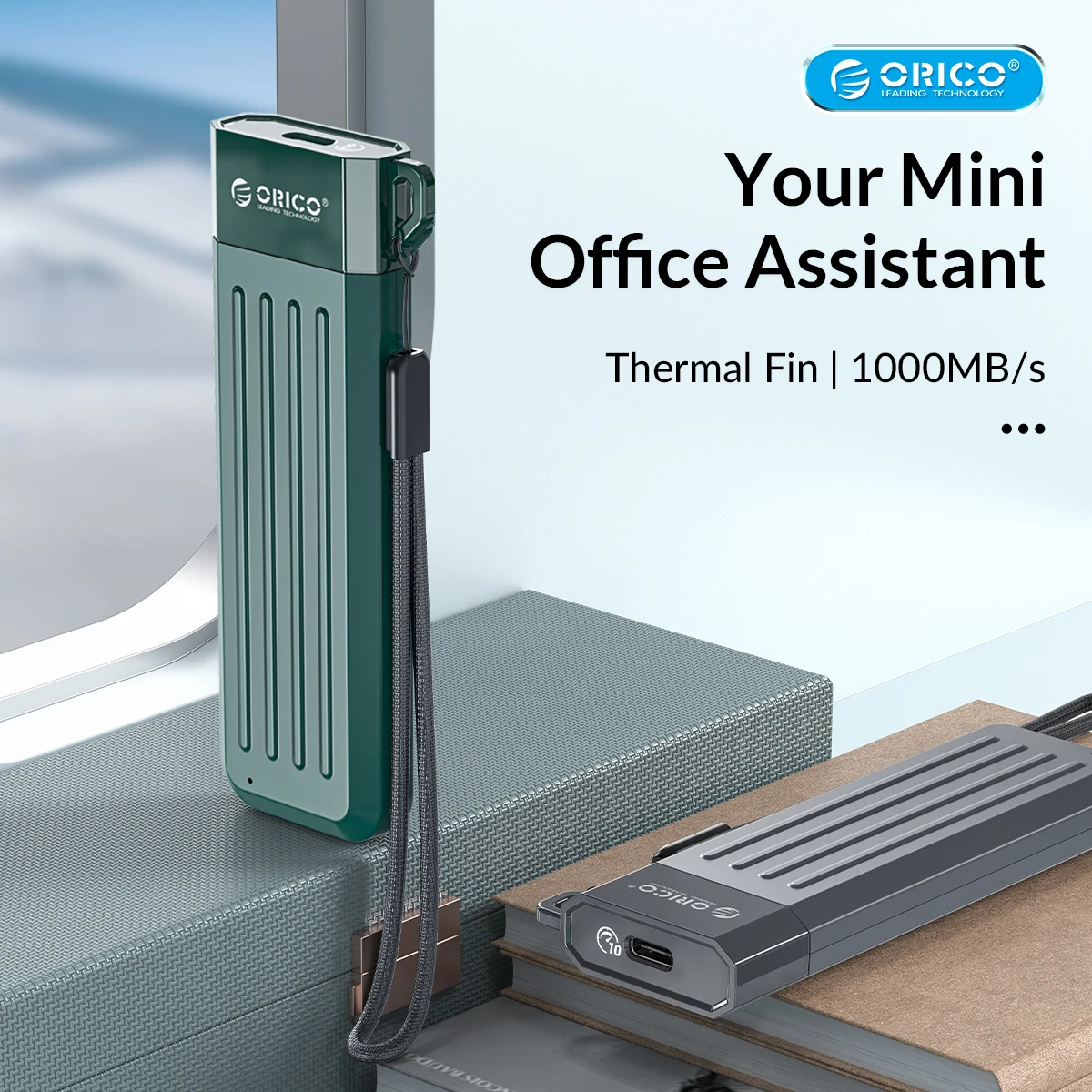 ORICO M2 SSD чехол NVMe USB Type C Gen2 10 Гбит/с PCIe корпус M.2 SATA NGFF 6 Твердотельный накопитель |