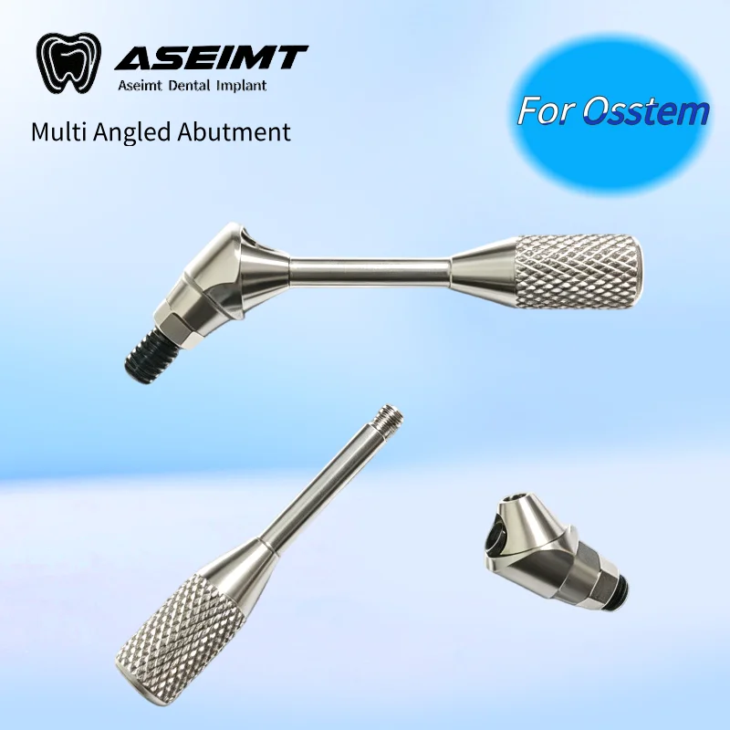 Фото Совместимые с Osstem OEM/ODM многофункциональные угловые абатменты для дентальных имплантатов, протезные компоненты, индивидуальные угловые абатменты для стоматологии №1
