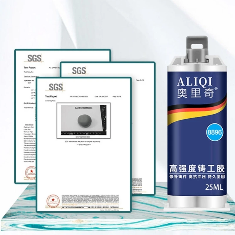 Промышленная термостойкая паста для ремонта металла при холодной сварке