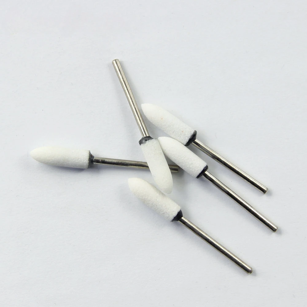 

100pcs Dental Polishing White Stone for Metal Composite W-08 W-09 W-03 Low-speed burs for dentists Teeth Care & Polishing Tools