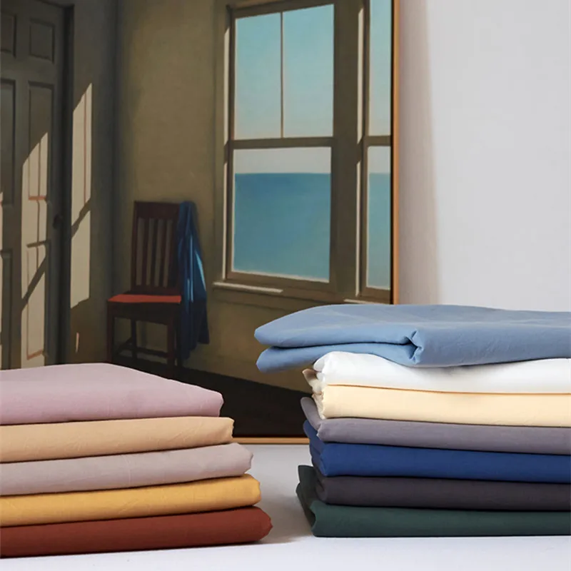 

Simple Solid Color Bed Sheet Single Piece Pure Cotton Ins Style Quilt Sheet All Cotton Pillow Case