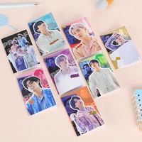 kpop bangtan boys new album proof portable mini pocket notebook handbook diary school office stationery fan gifts jimin suga jin
