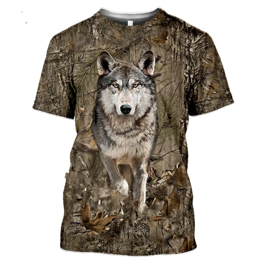 Купи Camouflage Hunting Animal Rabbit Men's Summer Casual Oversized 3d T-shirt Street Fashion Short Sleeve Pullover Camouflage Tshirt за 174 рублей в магазине AliExpress