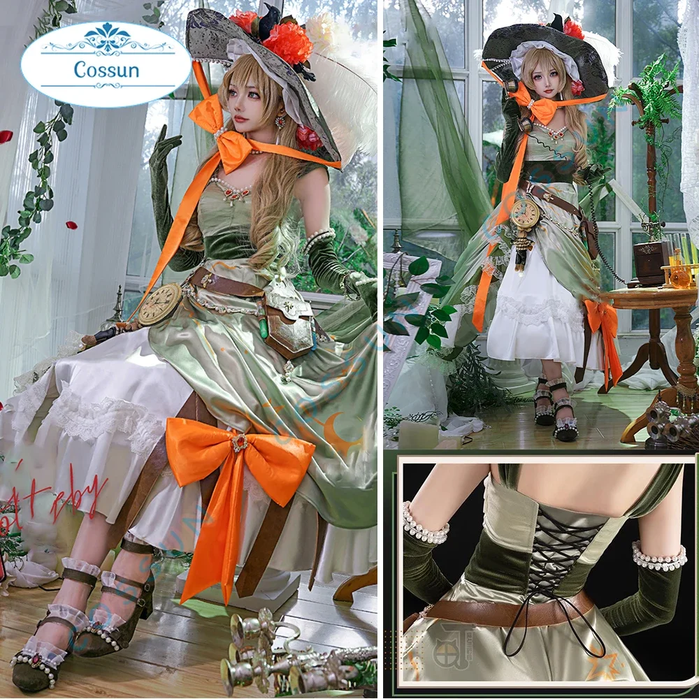 Реверс игры: 1999 Sotheby костюмы для косплея женский парик девочек платье наряд