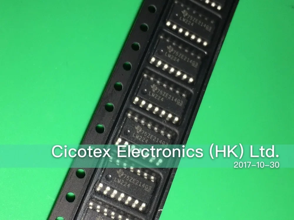 10 шт./лот LM224DRG4 SOP14 IC операционные усилители GP 1 2 МГц 14SOIC LM224