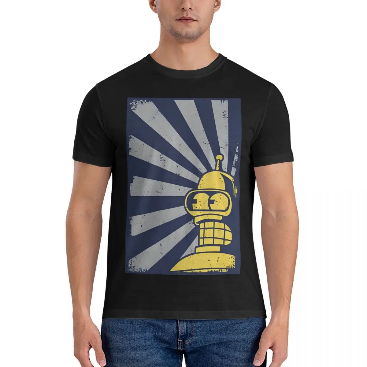 Мужская забавная футболка F-футуристима хлопковая одежда с коротким рукавом и