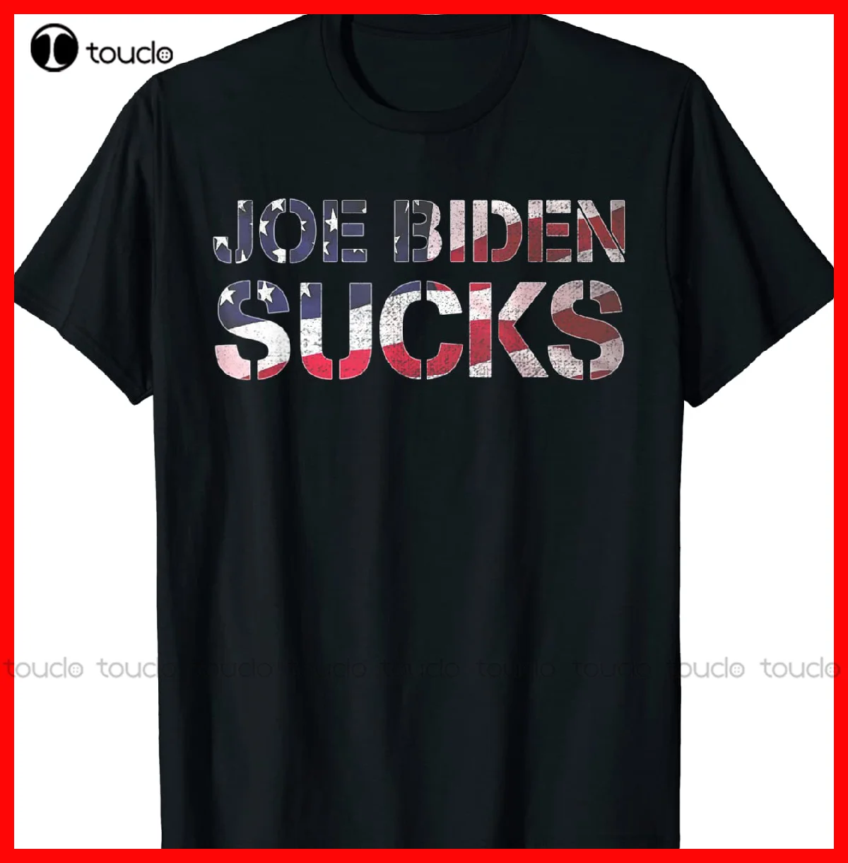 Joe Biden Sucks Funny Anti-Biden Election Political T-Shirt Dog Shirts Custom Aldult Teen Unisex Digital Printing Tee Shirt