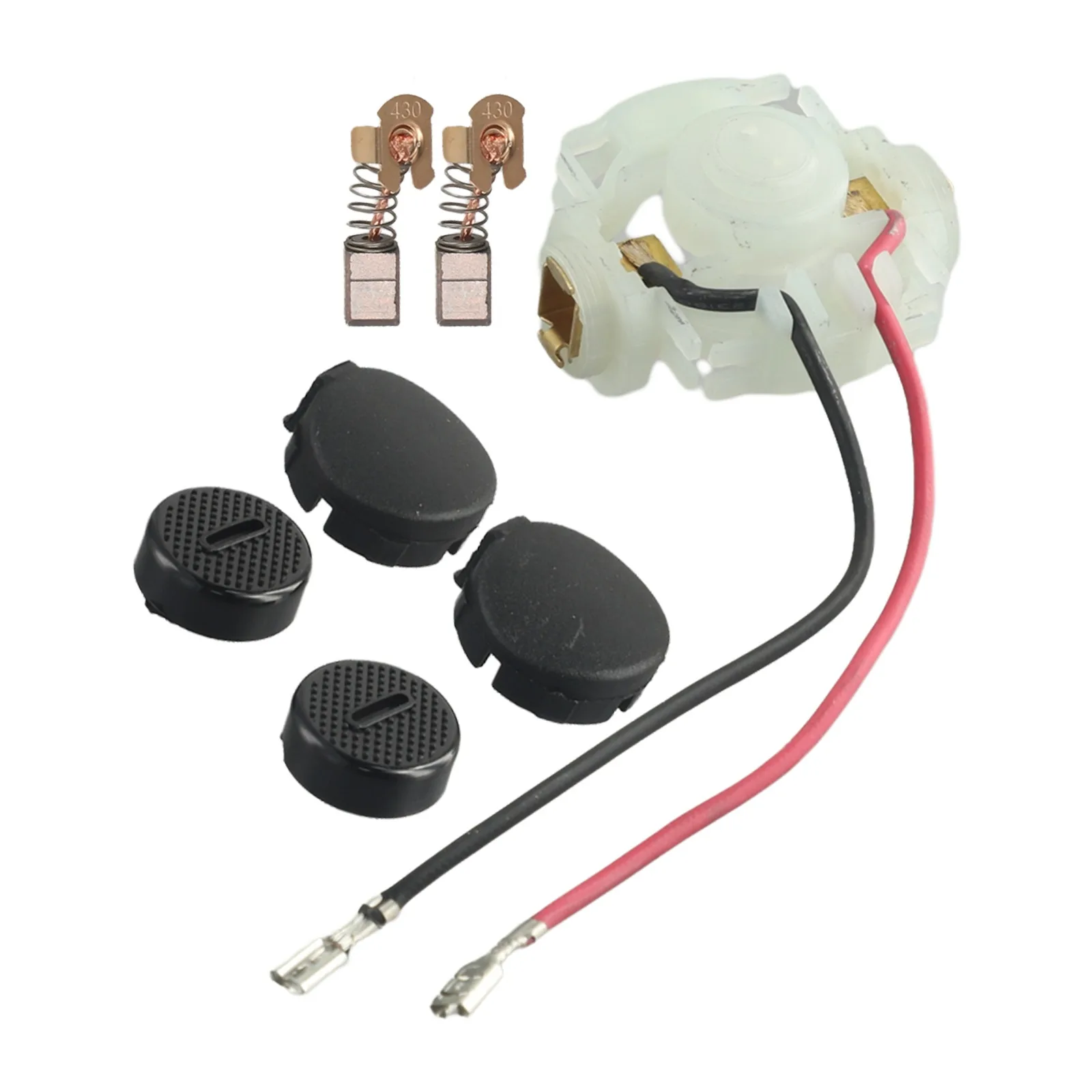 Набор держателей угольной щетки с чехлами для BGA450 BGA452 DGA452 BGD800 BGD801 BJS101 BJS160 BJS161 BGA402