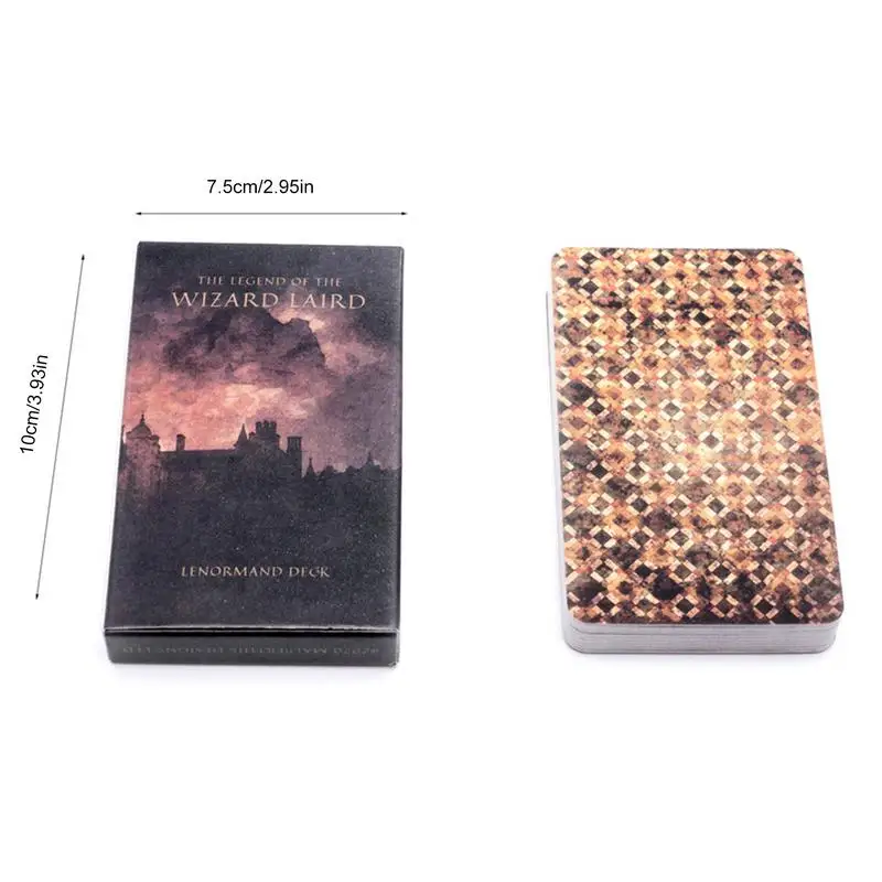 Настольная игра «Легенда о Волшебнике», Laird, Lenormand, карты-ораклы для раскрытия удачи, колода Таро для семейвечерние, для отдыха, настольная иг... (art.: 3920beea2feb7) - 3920beea2feb7