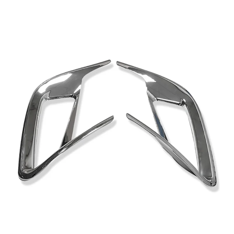 2 шт. хромированная рамка задней противотуманной фары накладка для Ford Focus MK4 Sedan