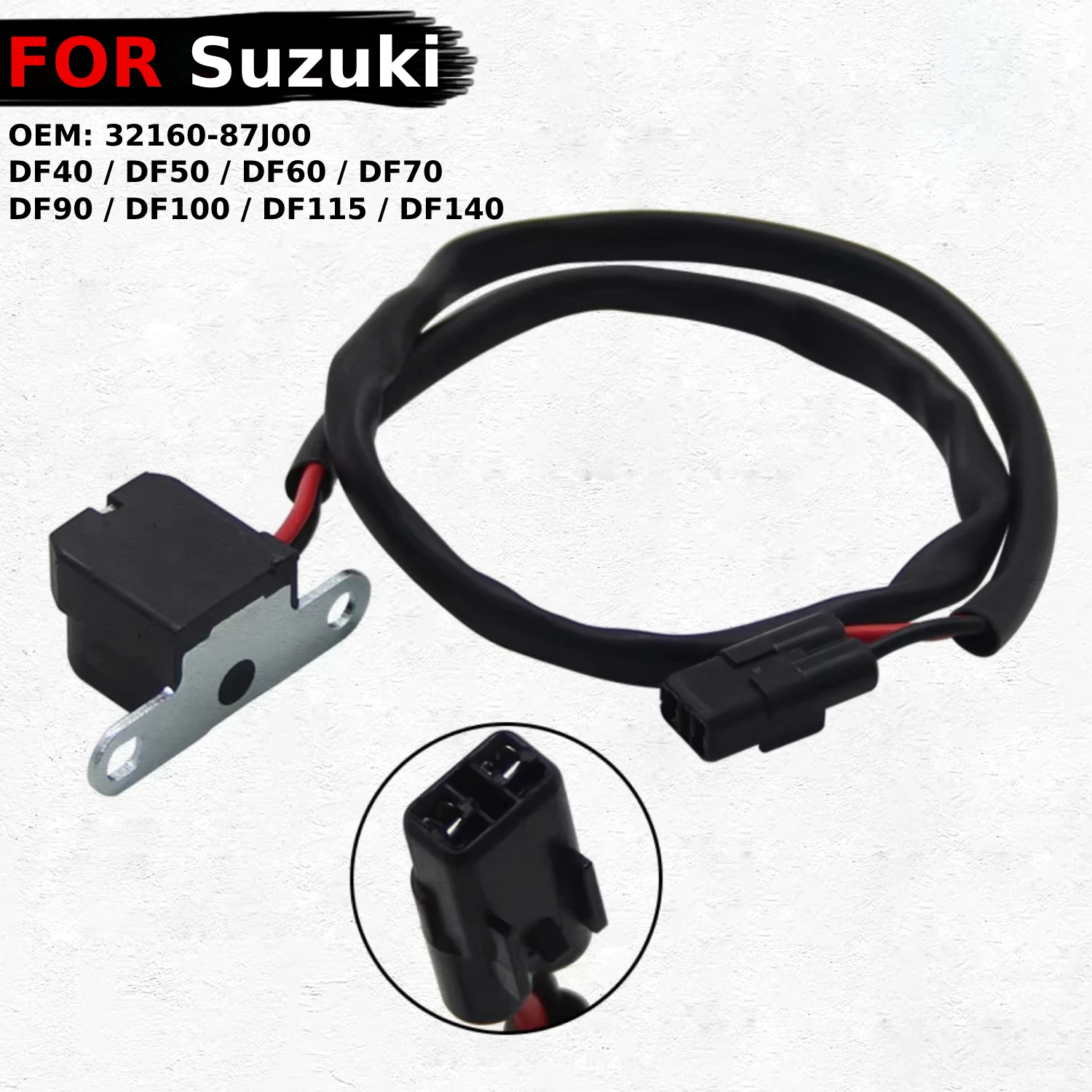 

Подвесной триггер зажигания двигателя для Suzuki DF40 1999-2009 DF50 DF60 DF70 DF90 DF100 DF115 DF140 OEM:32160-87J00 датчик импульса