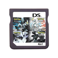 pok%c3%a9mon memory card ds games white white 2 black black 2 4 in 1 video game console collection us version english language