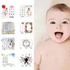 Тканевый фон с одеялом, аксессуары, фоторамка для ребенка, праздник развития, реквизит для фотосъемки для девочек и мальчиков, Multi S B4y9