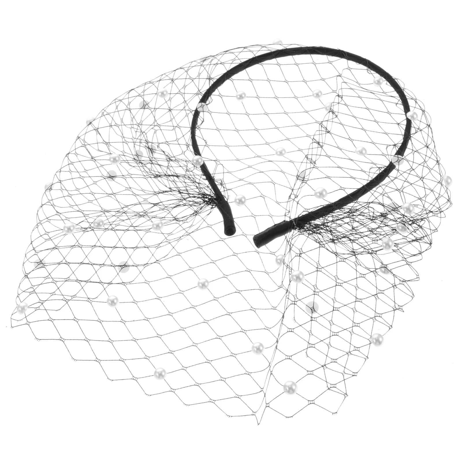 

Mesh Headdress Bridal Veil Headband Wedding Mesh Headband Wedding Accessories Wedding Headpiece