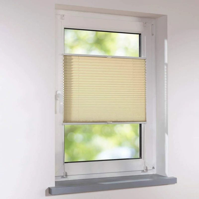 

Плиссированные жалюзи Klemmfix Blackout из полиэстера