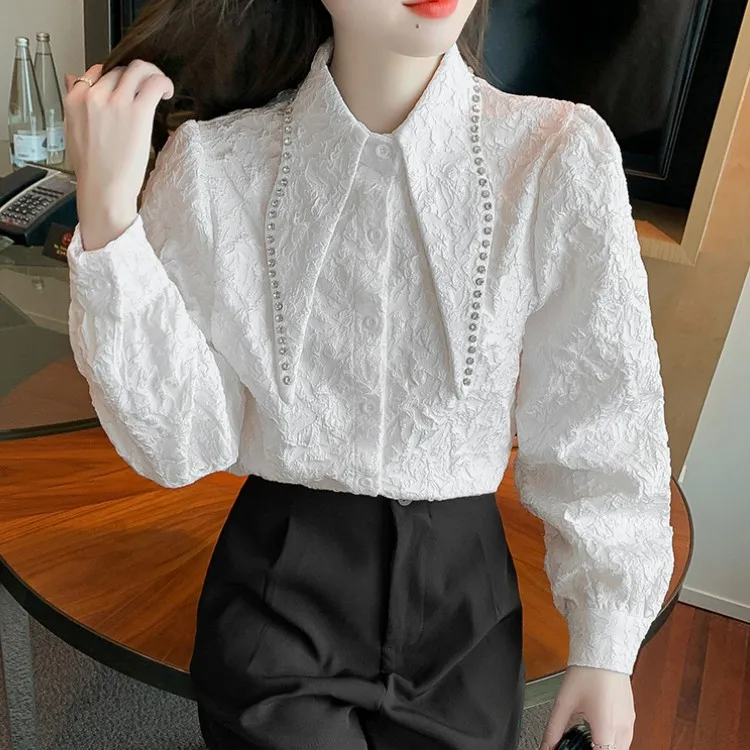 Элегантные кружевные женские топы и блузки с оборками весна 2022 модная женская