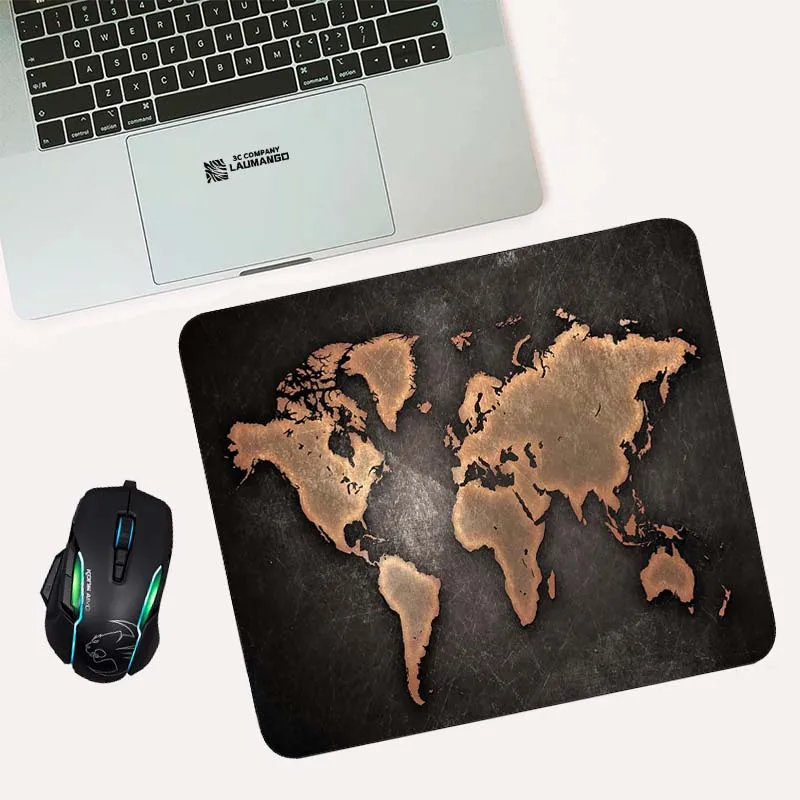 

Компьютерный коврик для мыши с изображением карты мира аниме, игровые аксессуары, коврик для мыши Valorant, Настольный коврик, коврик Genshin Impact ...
