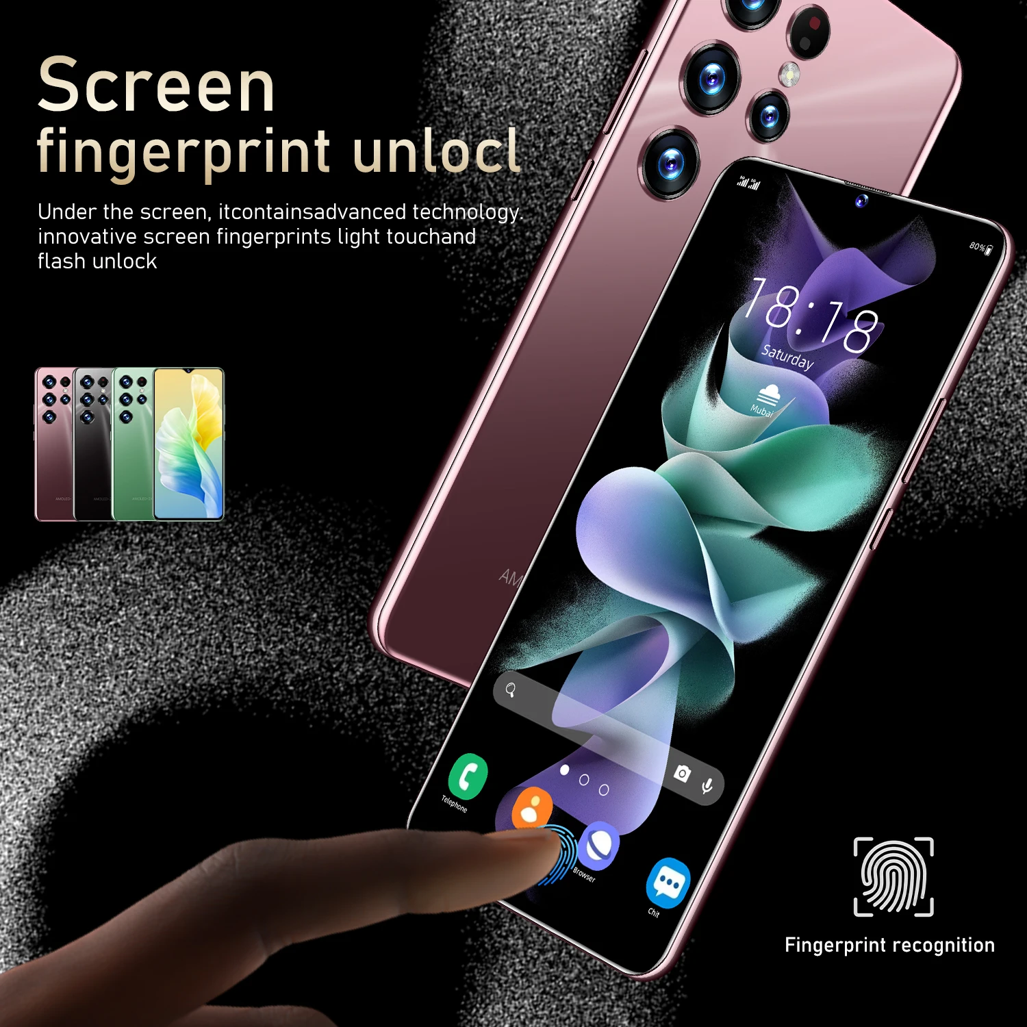 s22 ultra smartphone 5g 6 8inch android12 телефон 5000mah cellphone wps office 16gb 512gb unlock 4g global version