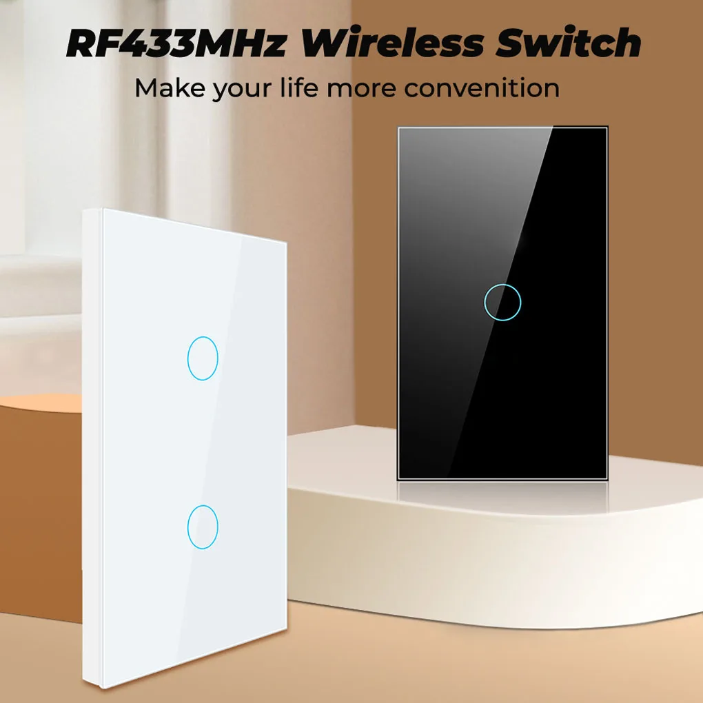 Сенсорный выключатель US Smart Home с поддержкой Wi-Fi и управлением через приложение